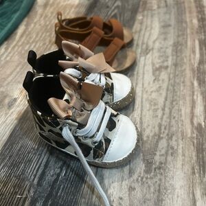 Baby Sneakers with Bow and sandals